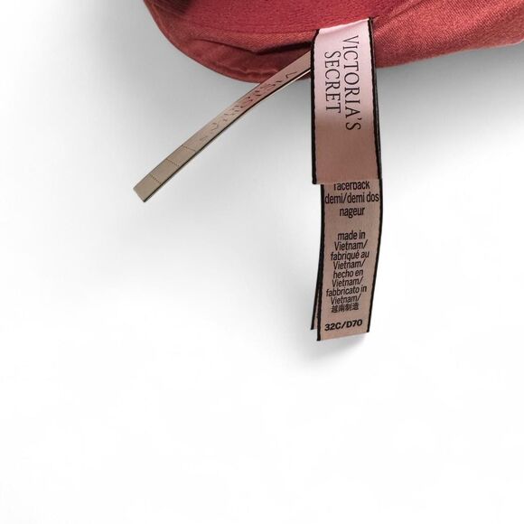 NWT Victorias Secret Red Body By Victoria Racerback Demi Bra Size 32C - Picture 6 of 6